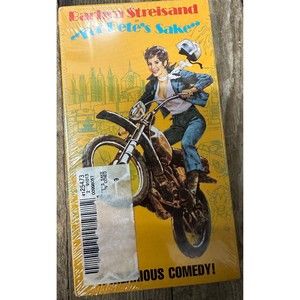 For Petes Sake (VHS, 1989) Barbra Streisand Brand New